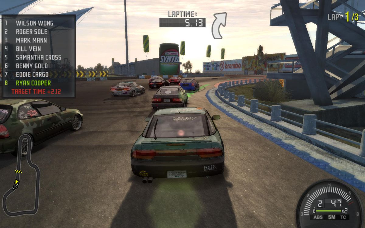 Need for Speed: ProStreet screenshot 5 for Playstation 2